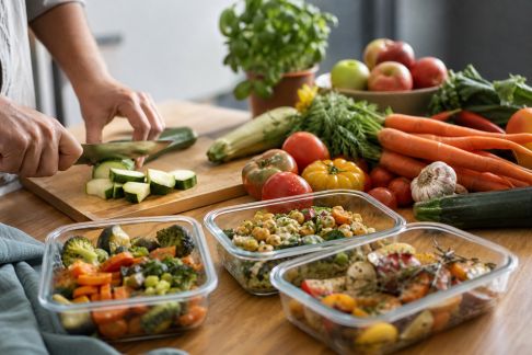 Batch cooking et produits locaux : cuisiner de saison en toute simplicité