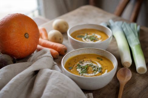 Créer des soupes et veloutés automnaux 100 % sans gluten