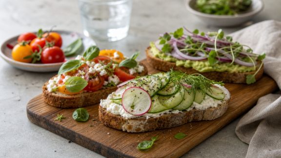 Recettes faciles de tartines salées pour un repas sans prise de tête