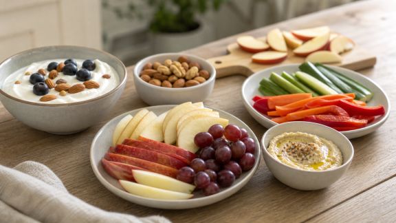Snacking sain : des encas maison aux produits de saison faciles à réaliser