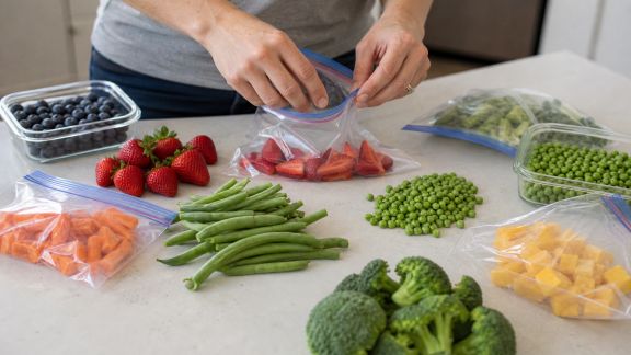 Comment bien congeler fruits et légumes sans altérer la texture