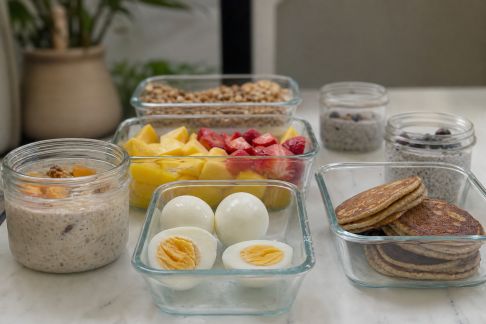 Préparer des petits-déjeuners pour la semaine grâce au batch cooking