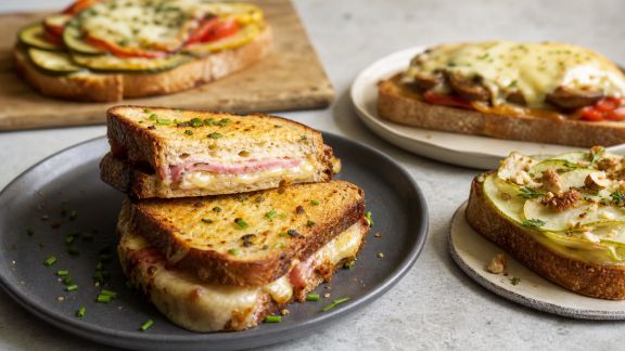 Idées de croques et toasts gourmands à réaliser en quelques minutes