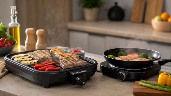 Grills et plaques de cuisson électriques : quelles performances pour vos repas conviviaux ?