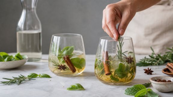 Secrets pour infuser vos cocktails avec des épices et herbes fraîches