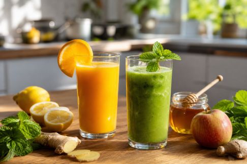 Créez des boissons énergisantes naturelles avec des ingrédients simples