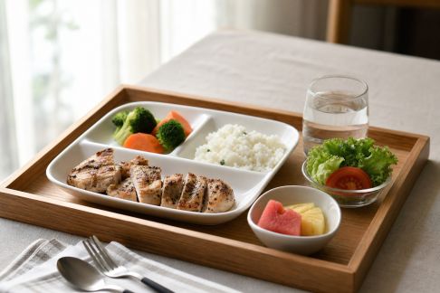 Comment préparer un plateau repas équilibré rapidement à la maison