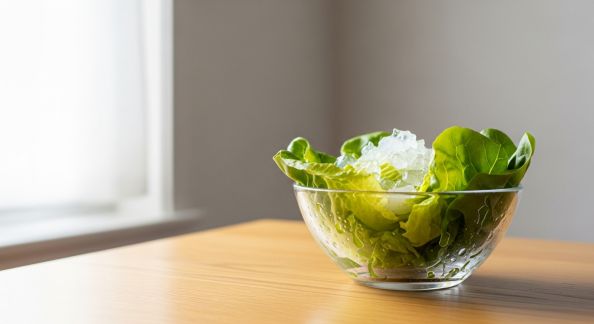 Astuces simples pour rafraîchir une salade flétrie